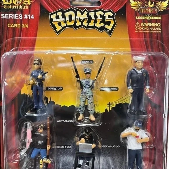 Homie Legends Series #14 Collectible Figurines Set - Picture 4 of 9